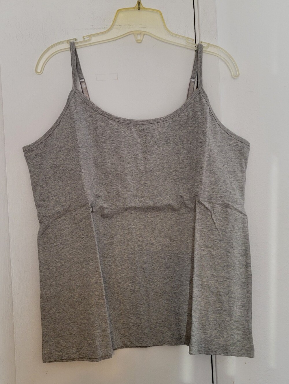 Hanes Gray Women's Slim Camisole Tank Top Size XXL